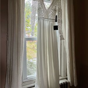 Lulus Awaken My Love White Maxi Dress